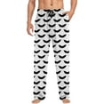 thumbnail image 5 of CONFREE Halloween Pajama Pants for Men Hallowmas Pj Pants for Men Pumpkin Ghost Print Lounge Bottoms Elastic Waist Drawstring Sleepwear With Pockets, 5 of 6