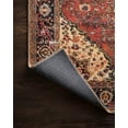 thumbnail image 7 of Loloi Loren Collection LQ-07 Red / Navy Oriental Area Rug 3'-6" x 5'-6", 7 of 7