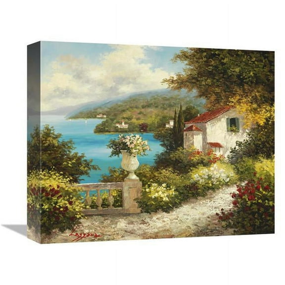 Global Gallery GCS-132575-16-142 16 in. Casa Del Mare Art Print - Lazzara