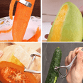 thumbnail image 5 of Pelador de verduras de primera calidad de acero inoxidable - Hoja ultra afilada, 5 of 5