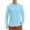 Light Blue, variant on Uv Protection Shirts for Men Upf 50 Sun Protection Long Sleeve Tops Lightweight Water Shirts for Athletic Running Gym Workout