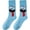 Light Blue [Halloween Gifts for Women Clearance Sales], variant on WEIWEN Cool Funny Gag Gifts Halloween Stocking Stuffers for Men Women Graphic Novelty Silly Weird Cotton Crew Socks Light Blue, One Size