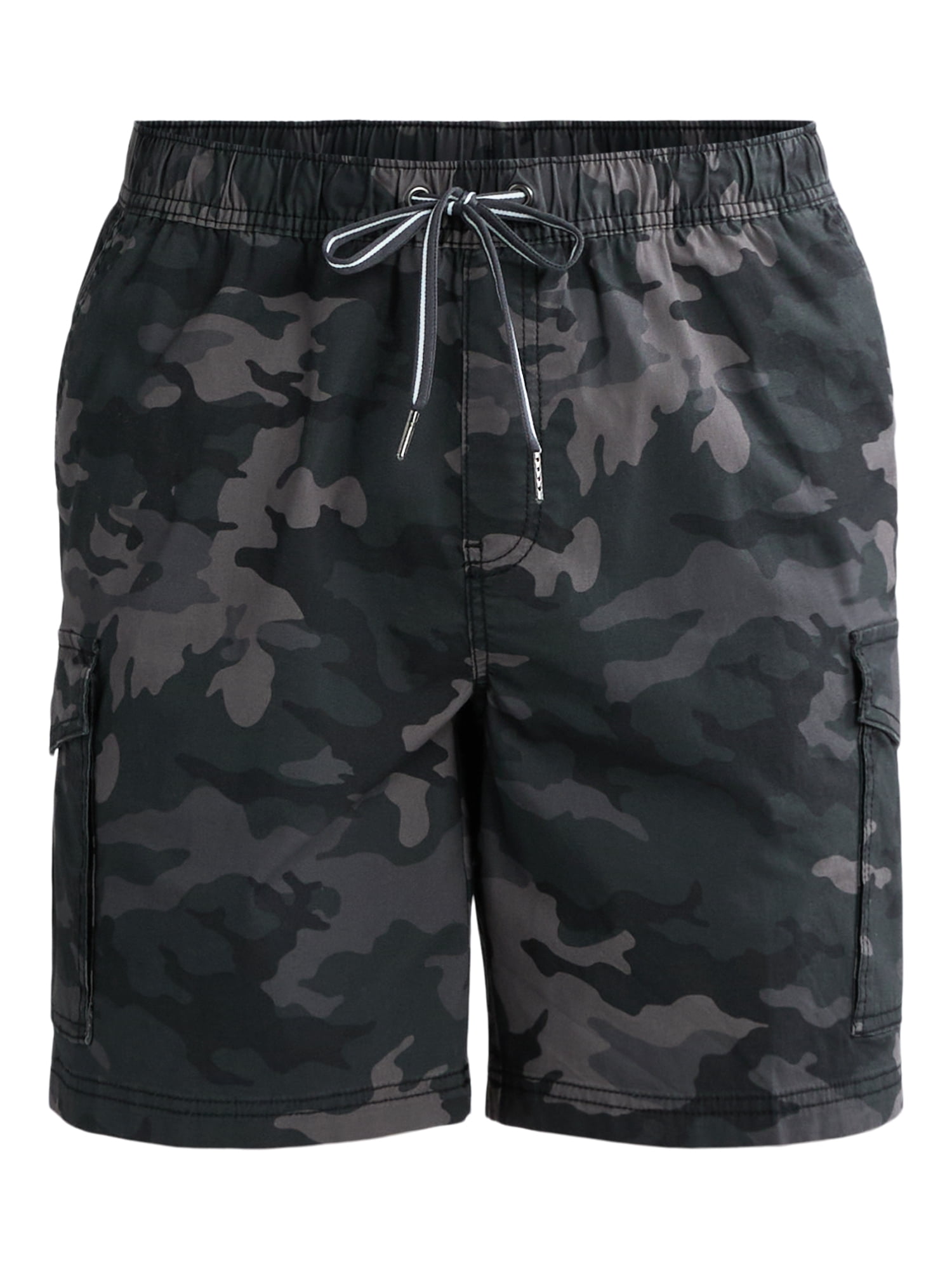 George Men's & Big Men's Pull-On Cargo Shorts, 8" Inseam, Sizes S-2XL
