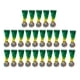 thumbnail image 2 of 25 medallas de premio, de de metal, de juego para niños, estudiantes, escuela Color plata, 2 of 8