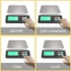 thumbnail image 4 of Riwesomey Digital de 6kg, 0,5g/3kg, 0,1g, peso recargable, alta precisión, resistente al agua, para hornear, cocinar, Steelyard, herramientas de Medidores de medidas dimensionales 6 kg/0.5 g Riwesomey TO010307-02B, 4 of 6