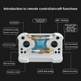 thumbnail image 5 of Mini Drone Beginner-Friendly Stunt Flyer, All-Ages Mini Drone with Easy Stunt Flights & 360° Tricks, Remote Little Aerobatic 4-Axis Drone with LED Light & Propeller Protection & Altitude Hold (Blue), 5 of 8