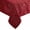 Red, variant on Home Fashions Caiden Elegance Damask Waterproof, Stain & Wrinkle Resistant Fabric Tablecloth, 60" x 84" Oblong/Rectangle, Silver