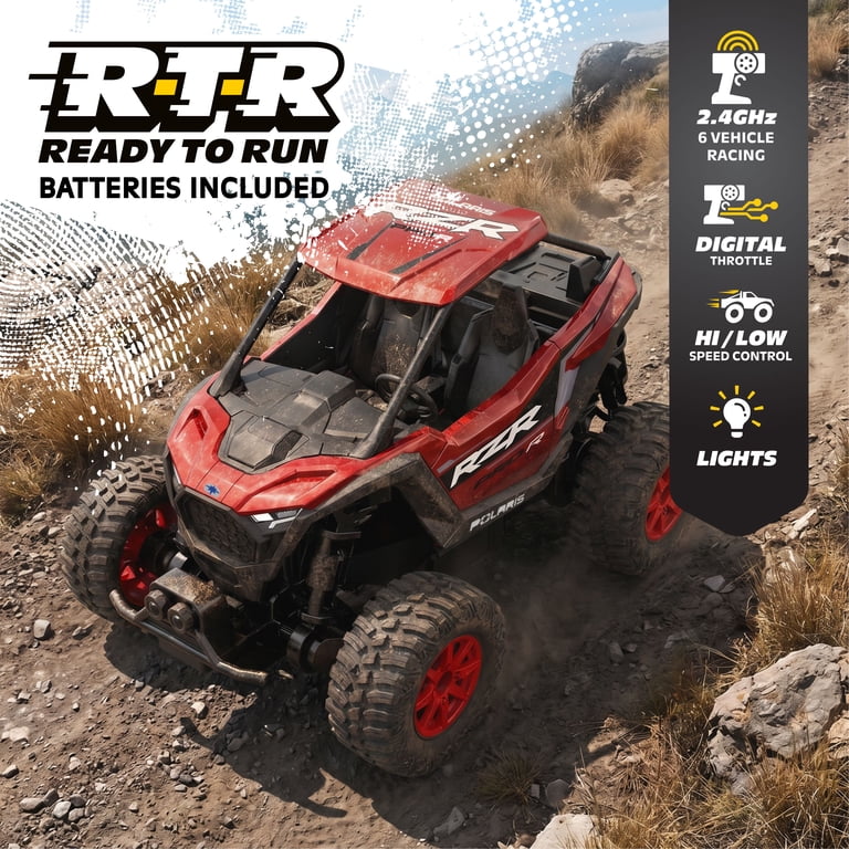 MotorDayz 1:43 Remote Control Polaris RZR Buggy photo 4