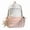 Pink, variant on Women Nylon Polka Dot Backpack Purse Large Capacity Travel Daypack with Pendant Lightweight Laptop Backpack for Outdoor Gym Cycling (Black)