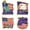 Style 1, variant on 4 Pcs USA 250th Anniversary Commemorative Brooch Pins & Brooches Patriotic Pin Set for Independence Day