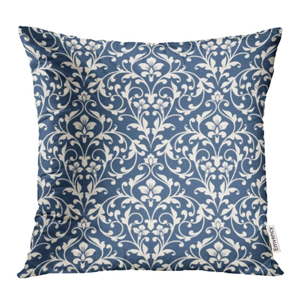 ARHOME Damask Vintage Floral Border Scroll Flower Retro Endless Baroque