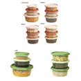 thumbnail image 1 of 3 Pcs Réfrigérateur Storage Box Empilables Qualité Alimentaire Haute Capacité Réutilisables Mini Boîtes de Rangement pour Aliments pour l'École, 1 of 8