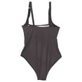 thumbnail image 6 of Ailaofu Women's One Piece Swimsuit Tummy Control V Neck Bathing Suits, 6 of 7
