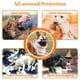thumbnail image 5 of Cubrebocas para perros, cubrebocas para perros pequeños y medianos con malla suave, con cubrebocas protector ajustable, 5 of 6