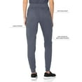 thumbnail image 2 of Landau ProFlex Tailored Fit Stretch 7-Pocket Jogger Scrub Pants for Women 2030, 2 of 5