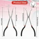 thumbnail image 3 of Long Needle Nose Pliers Set, 5 In1 11 Inch Spark Plug Wire Removal Tool - Bent Needle Nose Pliers 90 45 25 Degree, 3 of 5