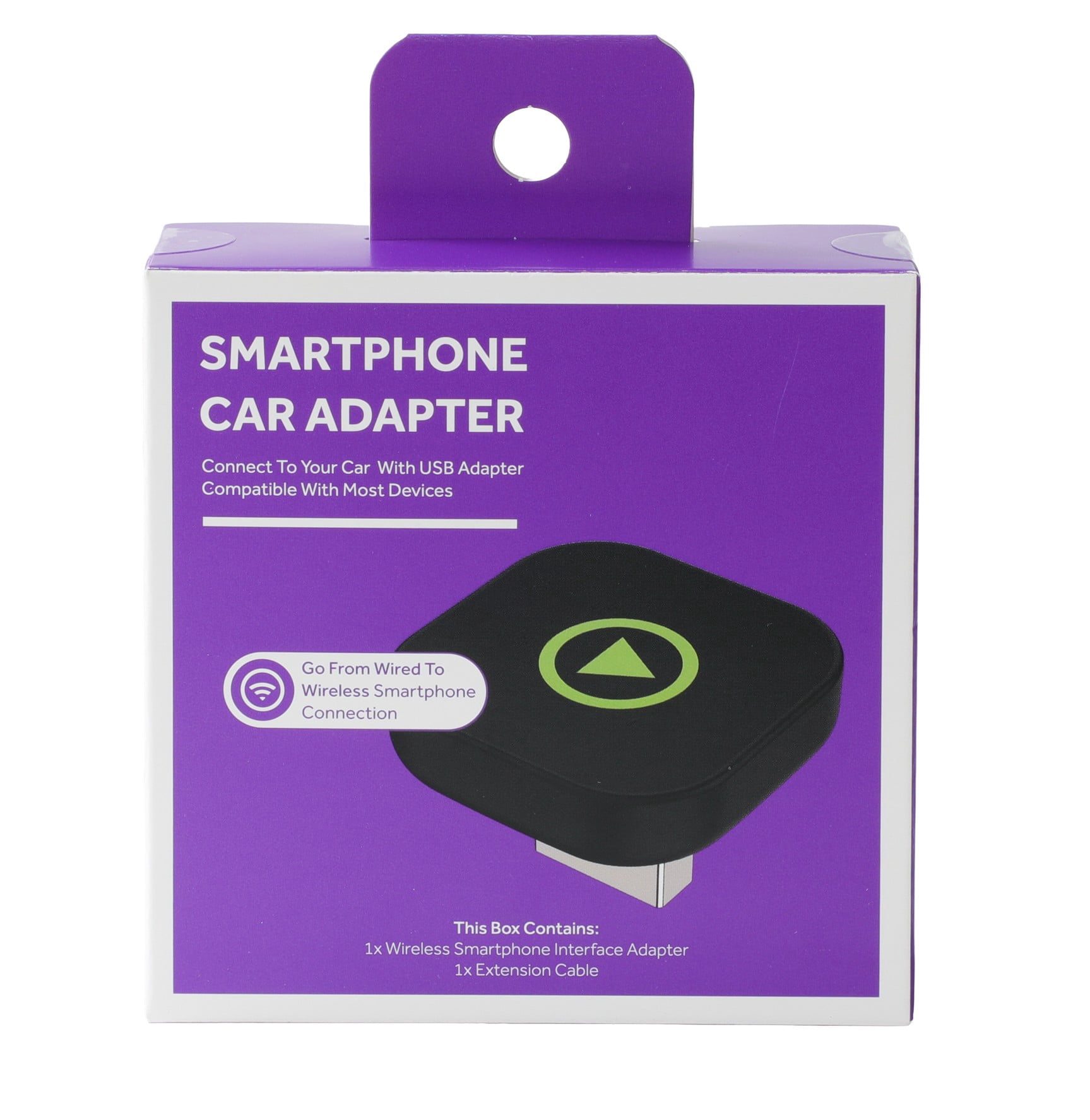 ZSOU Wireless USB-A Smartphone CarPlay Adapter, Compatible with Most Smartphones, Cell Phone Accessory, 1 Piece