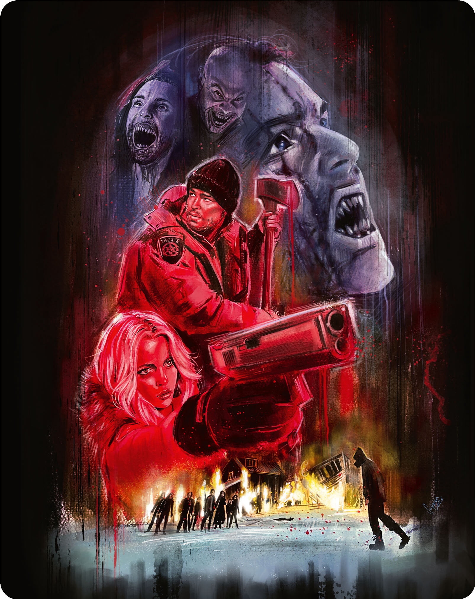 30 Days of Night Limited Edition Steelbook (UK Limited Edition) – 4K Ultra HD Region Free