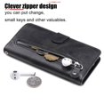 thumbnail image 4 of Estuche de Cuero PU con Cierre para Xiaomi Redmi Note 13 Pro Plus 5G , Funda Protectora con Billetera y Correa, 4 of 6
