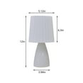 thumbnail image 3 of OEFNTAC Desk Lamp Table Lamp Lamps Bedside Lamp Touching Control Table Lamp with USB Charging Ports Nightstand Lamp with Linen Fabric Shade for Bedroom Living Room, 3 of 7