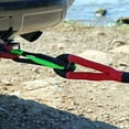 thumbnail image 5 of Bubba Rope 176748 Heavy Duty 5/8" MEGA GATOR-JAW Synthetic Soft Shackle Breaking Strength of 76,400 lb. with Plasma in Green and Black, Accessory Ideal for Recovery and Towing Stuck Vehicle, 5 of 7