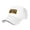 White, variant on Baldwin Wallace University Logo Casual Sandwich Baseball Cap Adjustable For Men For Women