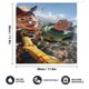 thumbnail image 2 of Toallas de mano de Toy Story para baño, toallas de algodón suaves y absorbentes para spa, baño, gimnasio, cocina, juego de toallas de mano decorativas a cuadros, 1 pieza, 2 of 6