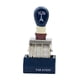 thumbnail image 5 of Sello de Fecha con Rodillo perfecl Estampador de goma D Azul, 5 of 7