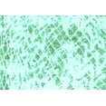 thumbnail image 1 of Ahgly Company Machine Washable Indoor Rectangle Abstract Turquoise Blue Modern Area Rugs, 8' x 10', 1 of 4
