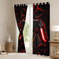 thumbnail image 4 of Erosebridal Gamer Curtains Teens 52''Wx84''L Gaming Controller Blackout Curtains Gaming Gifts Curtains & Drapes (52''Wx84''L,Red), 4 of 5