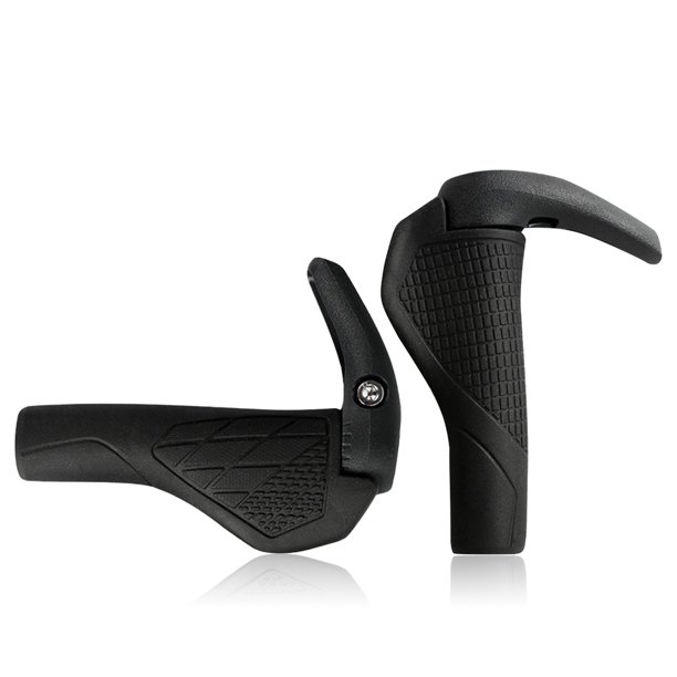 Greeniant 2 piezas de empuñaduras de bicicleta TPR, empuñaduras de bicicleta de montaña, bocina de absorción de impacto, reposamanos para accesorios de Ciclismo Greeniant OD001900-00