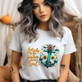 thumbnail image 2 of Faith Graphic Tee with Anchor and “Jesus is the Anchor” Quote, White, Size 3XL, 2 of 6