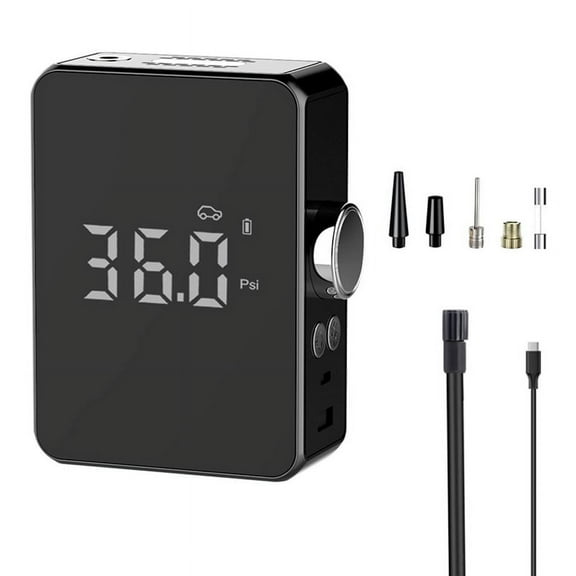 Inflatable Pump Portable Mini Handheld Wireless Charging Digital Display Car Bicycle Tire Electric Pump Air Pump