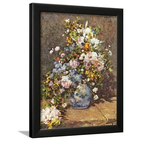 Pierre-Auguste Renoir (Still life with a large flower vase) Ar...