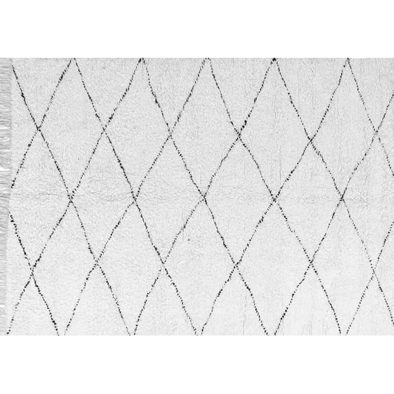 Ahgly Company Indoor Rectangle Solid Gray Modern Area Rugs, 5' x 8'