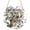 White, variant on Farmhouse Owl Round Front Door Welcome Sign, 5.9 Inch Wall Hanging Decor for Indoor Outdoor, Country Envelope Postmark Botancial Home Porch Hanger Decorations for Holiday Gift