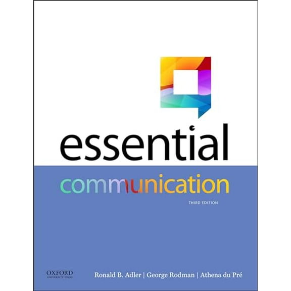 Pre-Owned Essential Communication, 9780197544310, 0197544312, Paperback, 3 edition