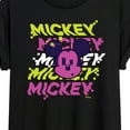 thumbnail image 3 of Disney - Mickey Stacked  - Women's Oversized T-Shirt, 3 of 5