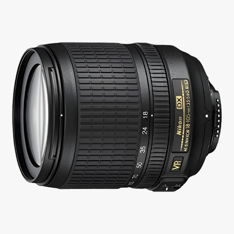 Nikon AF-S DX NIKKOR 18-105mm F/3.5-5.6G ED VR Lens - Walmart.com