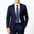 thumbnail image 3 of Men Classic Dress T-Shirt Tie Solid Color Satin Wedding Party Formal Business Attire, 3 of 7