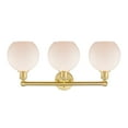 thumbnail image 5 of Innovations Lighting 616-3W-BK-G124-8 Athens 3 Light 26" Wide Vanity Light - Black, 5 of 7
