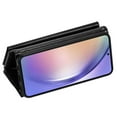 thumbnail image 6 of Decase Phone Case for Google Pixel 9 / 9 Pro Wallet Cover with Wrist Strap Leather Flip Zipper Credit Card Holder Accessories Slot Stand Cell Women Girls Men,Black, 6 of 8