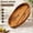 Acacia, variant on Acacia Wood Oval Ottoman Tray with Handles - 20" x 15" Large Serving Tray for Living Room, Kitchen Counter, Coffee Table, Breakfast in Bed