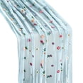 thumbnail image 2 of PoyoKee Sheer Table Runner, 118" x 28" Floral Embroidered Table Cloth, Sheer Organza Tablecloth Party Decorations for Kitchen and Dining, Home Decor, 2 of 6