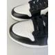 thumbnail image 4 of Ni - ke Air Jordan 1 Mid Panda Black White Sneakers DV0991-101 Women's Size 10.5, 4 of 5