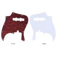 thumbnail image 3 of 4Ply Plaque Anti-Rayures en PVC Style JB Pickguard Pick Guard 10 Trous pour Jazz Standard Fabriqué en Amérique/mexique Rouge, 3 of 7