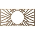 thumbnail image 4 of 32"W x 16"H x 11 7/8"ID x 1"P Hoover Architectural Grade PVC Pierced Ceiling Medallion, Copper, 4 of 10