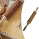 thumbnail image 5 of Rodillo de madera grabado en relieve para repostería, , pasteles, diseño navideño, hecho de madera, ideal para repostería navideña, regalo de, 5 of 9