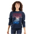 thumbnail image 3 of Dennis the Menace American Patriot Unisex Plus Size Sweatshirt Brisco Brands 2X, 3 of 5