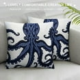 thumbnail image 3 of PIKWEEK  Nautical Decor Pillow Cover,Square Decorative Canvas Pillow Cover for Nautical Style Decor, 3 of 5